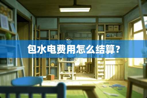 包水电费用怎么结算？