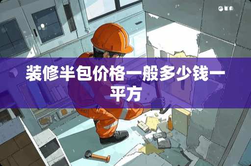 装修半包价格一般多少钱一平方