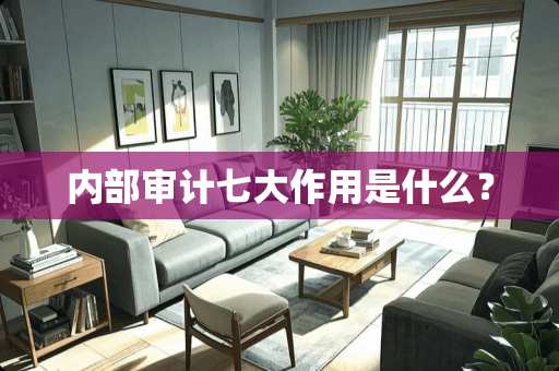 内部审计七大作用是什么？