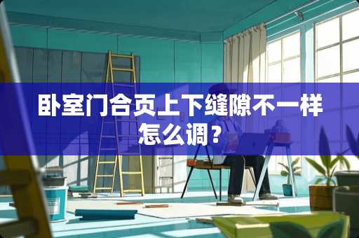 卧室门合页上下缝隙不一样怎么调？