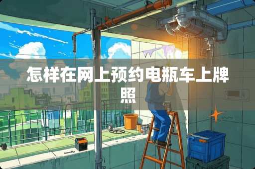 怎样在网上预约电瓶车上牌照