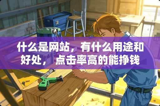 什么是网站，有什么用途和好处， 点击率高的能挣钱？