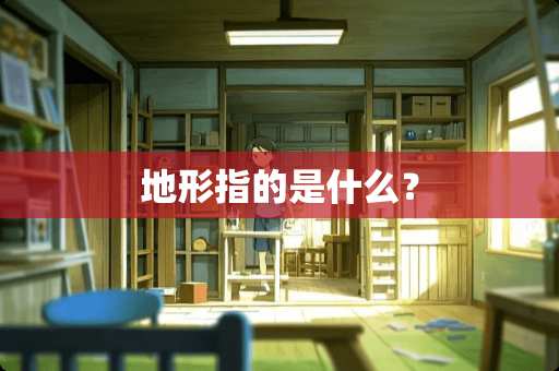 地形指的是什么？