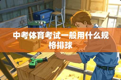 中考体育考试一般用什么规格排球