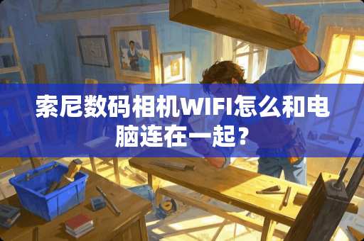 索尼数码相机WIFI怎么和电脑连在一起？