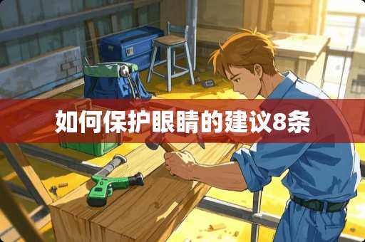 如何保护眼睛的建议8条