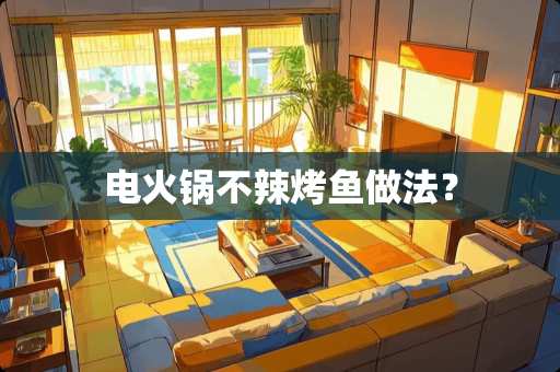 电火锅不辣烤鱼做法？