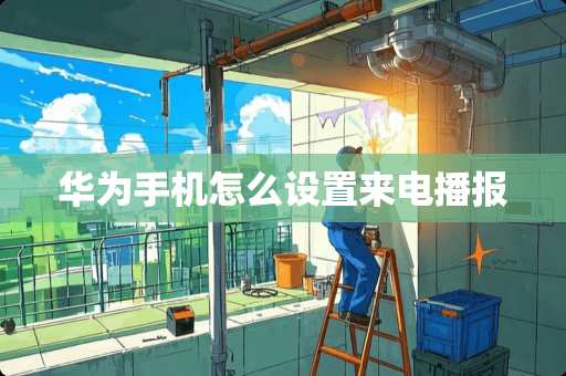 华为手机怎么设置来电播报