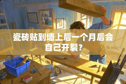 瓷砖贴到墙上后一个月后会自己开裂？