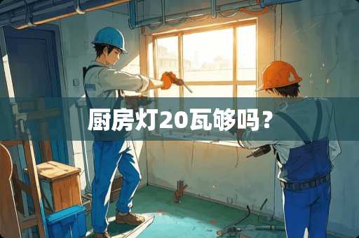 厨房灯20瓦够吗？