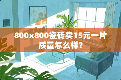 800x800瓷砖卖15元一片质量怎么样？