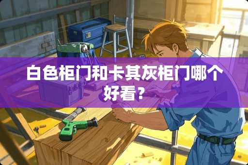 白色柜门和卡其灰柜门哪个好看？