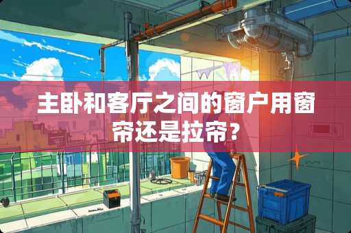 主卧和客厅之间的窗户用窗帘还是拉帘？