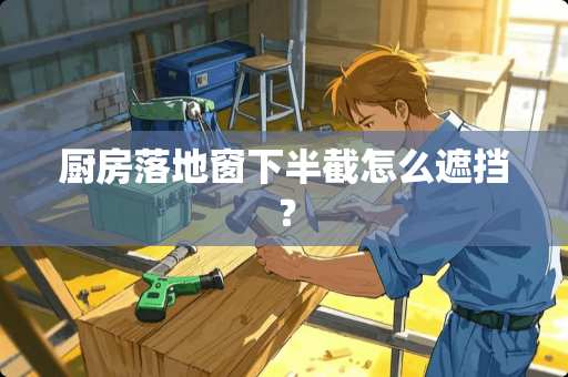 厨房落地窗下半截怎么遮挡？