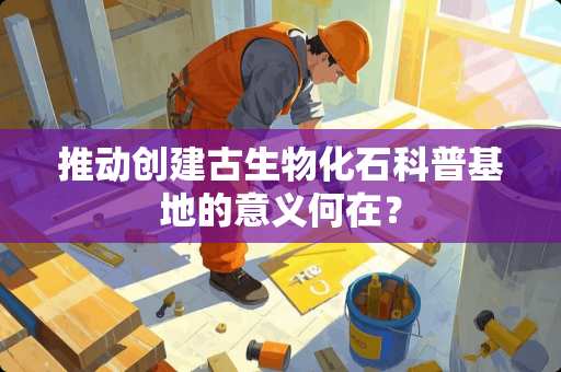 推动创建古生物化石科普基地的意义何在？