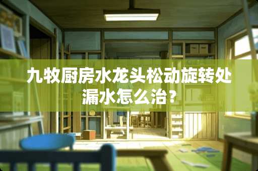 九牧厨房水龙头松动旋转处漏水怎么治？