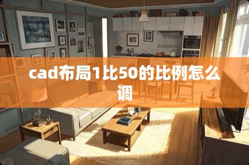 cad布局1比50的比例怎么调