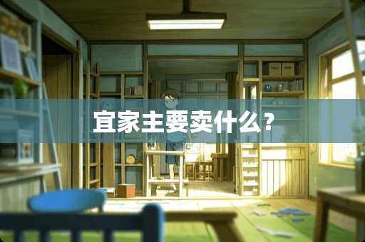 宜家主要卖什么？