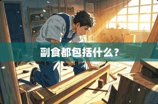 副食都包括什么？
