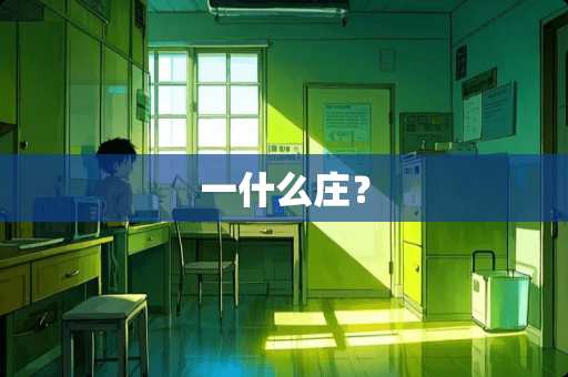 一什么庄? 一什么庄?