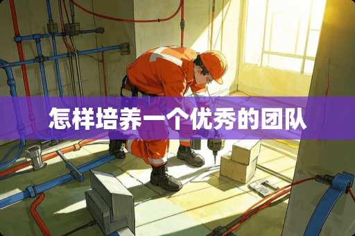 怎样培养一个优秀的团队