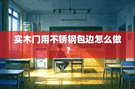 实木门用不锈钢包边怎么做？