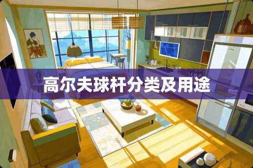 高尔夫球杆分类及用途