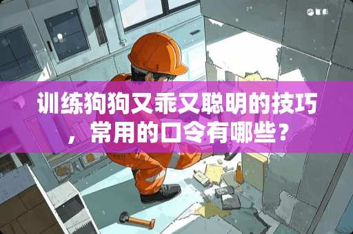 训练狗狗又乖又聪明的技巧，常用的口令有哪些？