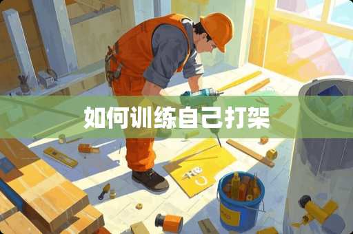 如何训练自己打架