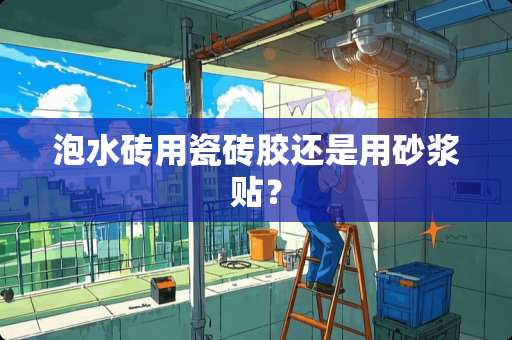 泡水砖用瓷砖胶还是用砂浆贴？
