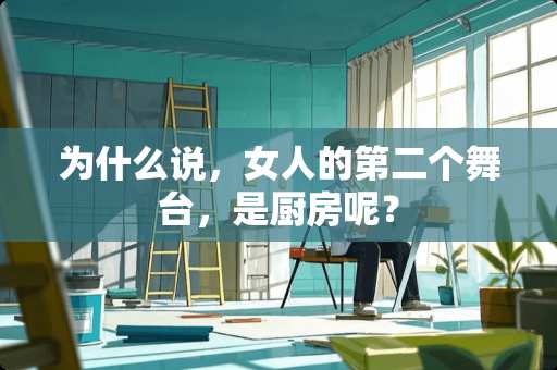 为什么说，女人的第二个舞台，是厨房呢？