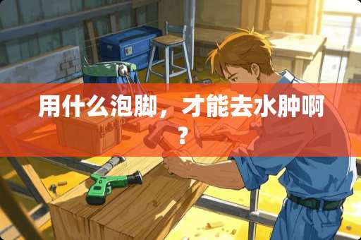 用什么泡脚，才能去水肿啊？