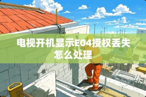 电视开机显示E04授权丢失怎么处理