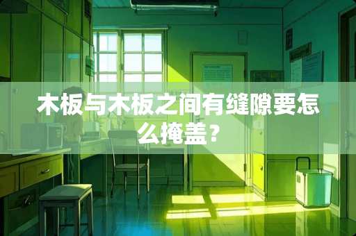 木板与木板之间有缝隙要怎么掩盖？