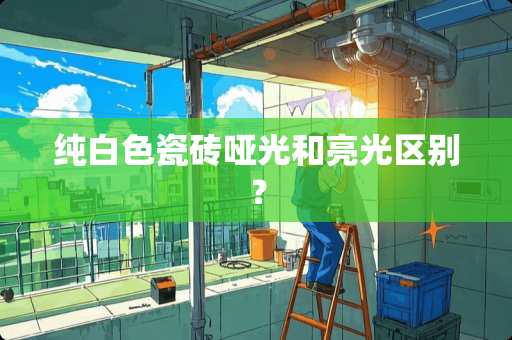 纯白色瓷砖哑光和亮光区别？