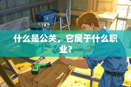 什么是公关，它属于什么职业？