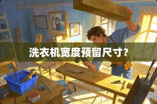 洗衣机宽度预留尺寸？