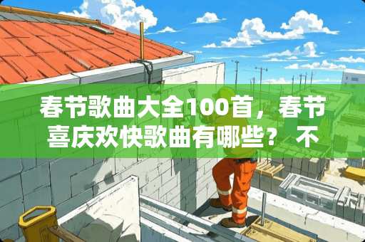 春节歌曲大全100首，春节喜庆欢快歌曲有哪些？ 不要多 要好听的。