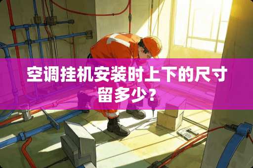 空调挂机安装时上下的尺寸留多少？