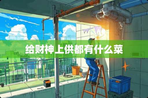 给财神上供都有什么菜