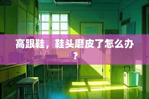 高跟鞋，鞋头磨皮了怎么办？