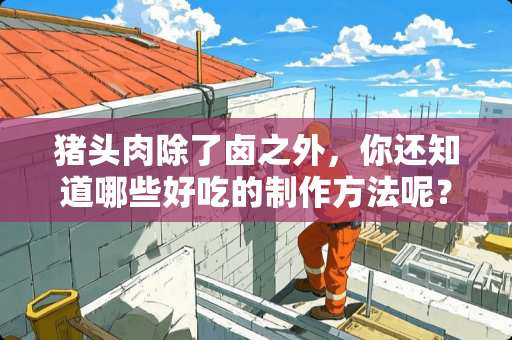 猪头肉除了卤之外，你还知道哪些好吃的制作方法呢？