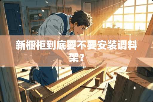 新橱柜到底要不要安装调料架？