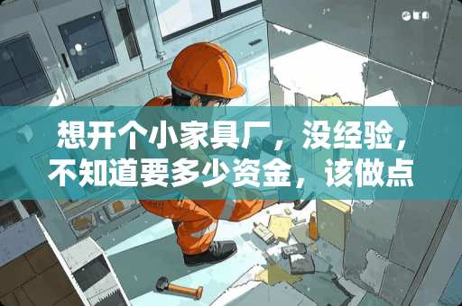 想开个小家具厂，没经验，不知道要多少资金，该做点什么东西好卖？