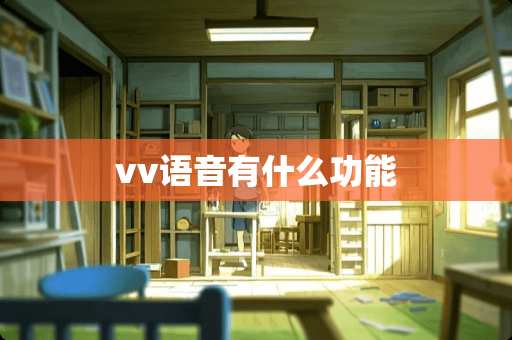 vv语音有什么功能