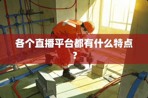 各个直播平台都有什么特点？