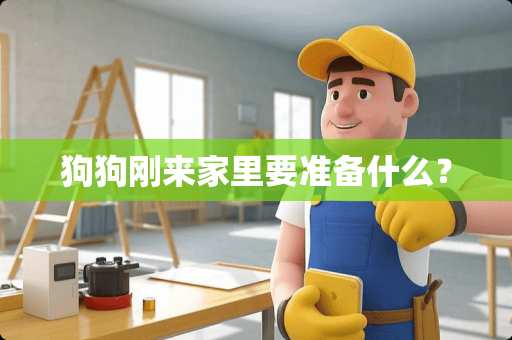 狗狗刚来家里要准备什么？