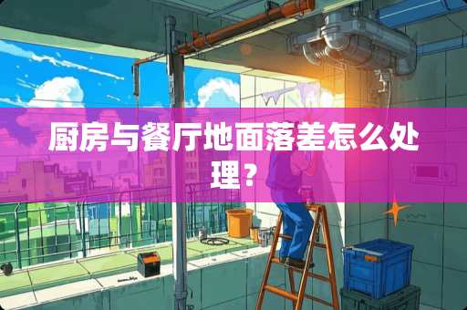 厨房与餐厅地面落差怎么处理？