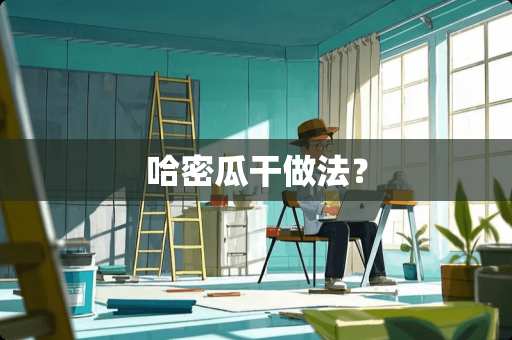 哈密瓜干做法？