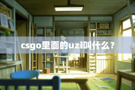 csgo里面的uzi叫什么？